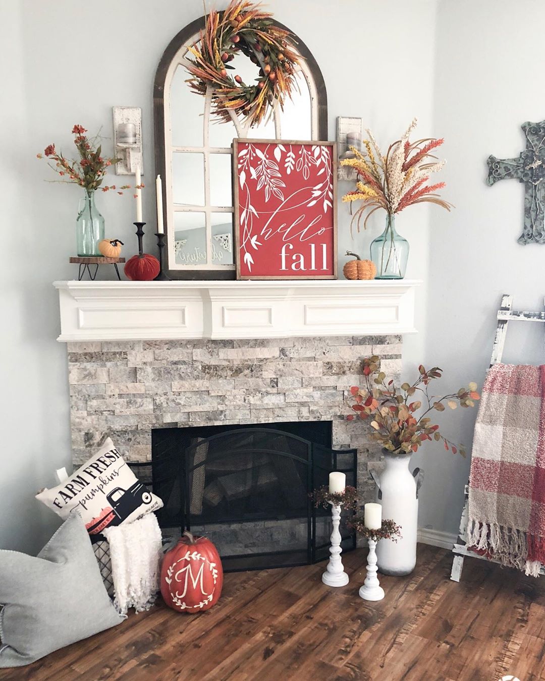Gorgeous 12 fall farmhouse decor ideas
