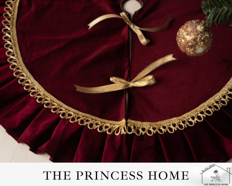 17-Velvet with ruffles