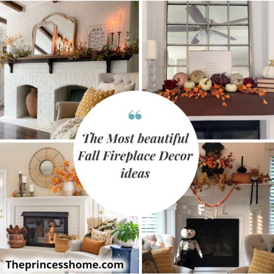 The Most beautiful Fall Fireplace Decor ideas