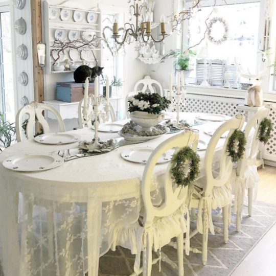 Awesome Shabby Chic Christmas Home Tour