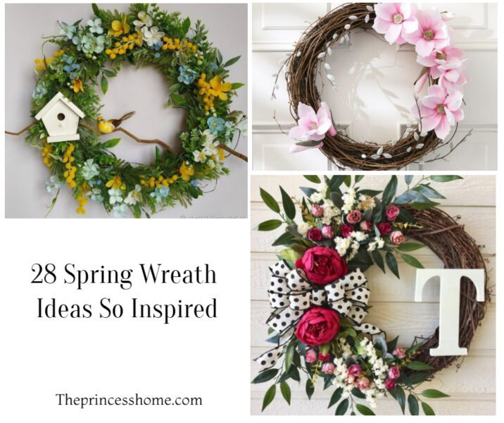 28 Spring Wreath Ideas So Inspired