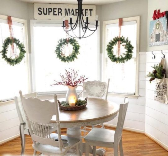 Farmhouse Christmas home