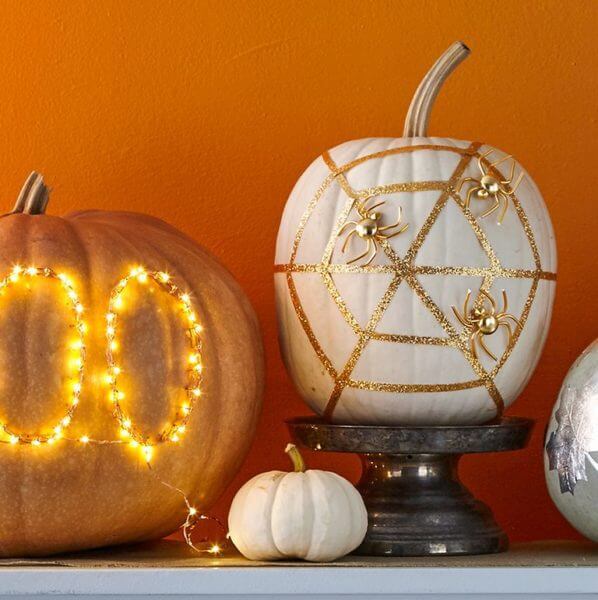 15.Spider Web Pumpkin