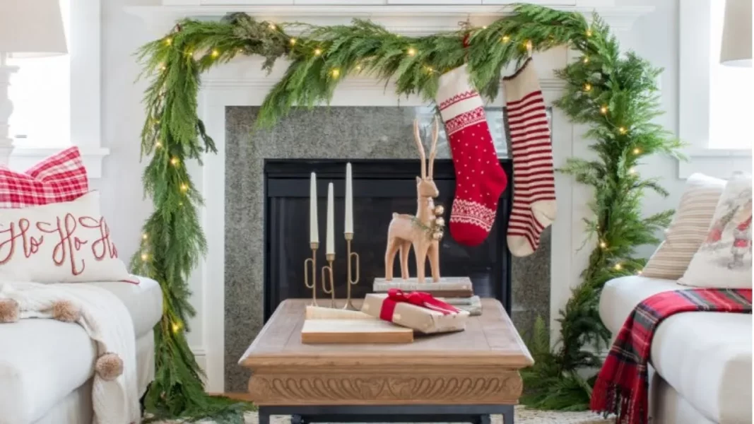 Simple Christmas tour stunning home