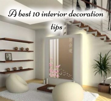 10 interior decoration tips