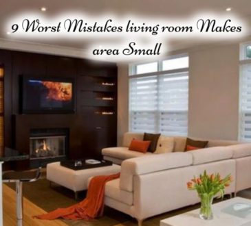 9 Worst Mistakes living room Makes area Small