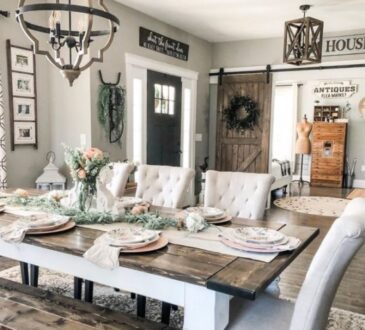 Adorable Rustic Farmhouse for spring
