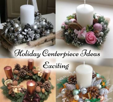 Simple 28 Holiday Centerpiece Ideas