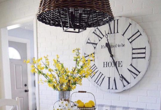 Stunning decor in spring comforting times