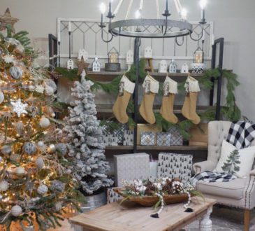 Best farmhouse Christmas home tour