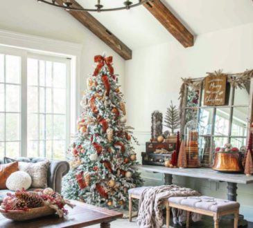 Magical Farmhouse Christmas Decorations home tour