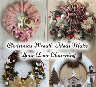 Christmas Wreath 27 Ideas Make Your Door Charming