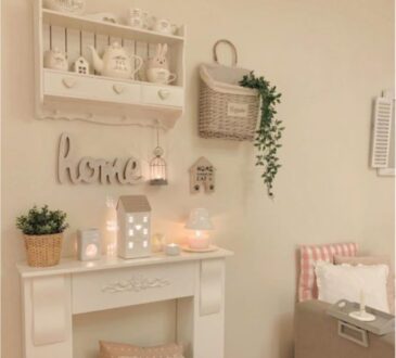 Stunning tour modern Shabby Chic style
