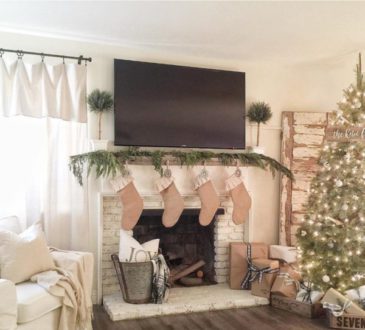 Rustic Farmhouse Christmas Amazing home tour 