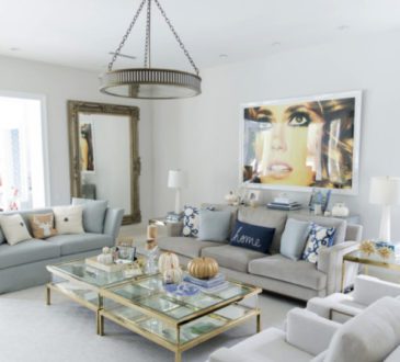 pretty modern fall home tour