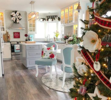 Christmas farmhouse Simple home tour 