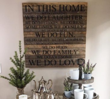 FARMHOUSE WINTER DECOR home tour