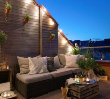 make privacy balcony