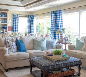 Colorful cottage beautiful farmhouse