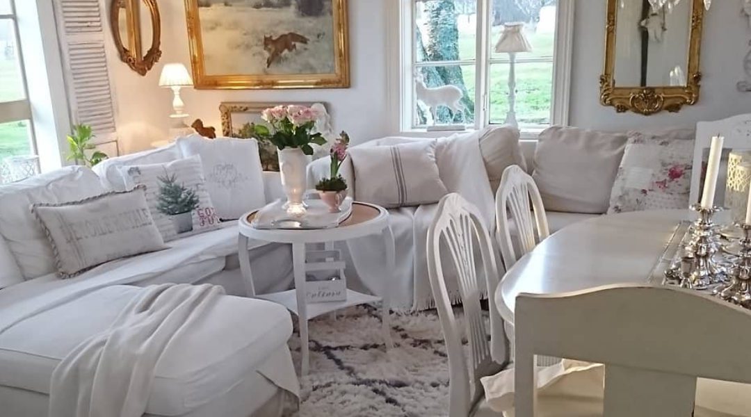 farmhouse elegant vintage style