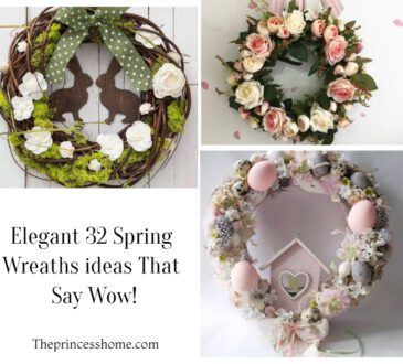 Elegant 32 Spring Wreaths ideas That Say Wow!