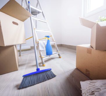 The easiest way to clean a new house before housing