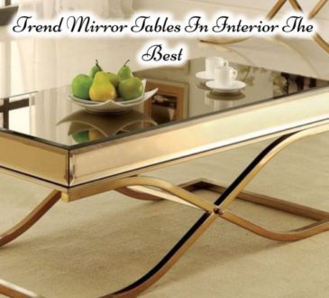 The Best Most Recent Trend Mirror Tables In Interior
