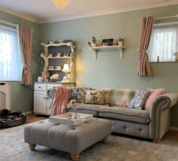 Amazing cozy family house in country style