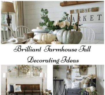 Brilliant 40 Farmhouse Fall Decorating Ideas